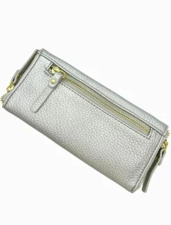 Travel And Cosmetic Bags|Travel & Cosmetic Bags*Zjoosh Rochester Purse Silver