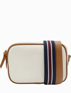 Cross Body Bags|Ruby Cross Body Collection*Zjoosh Ruby Canvas Cross Body Bag White