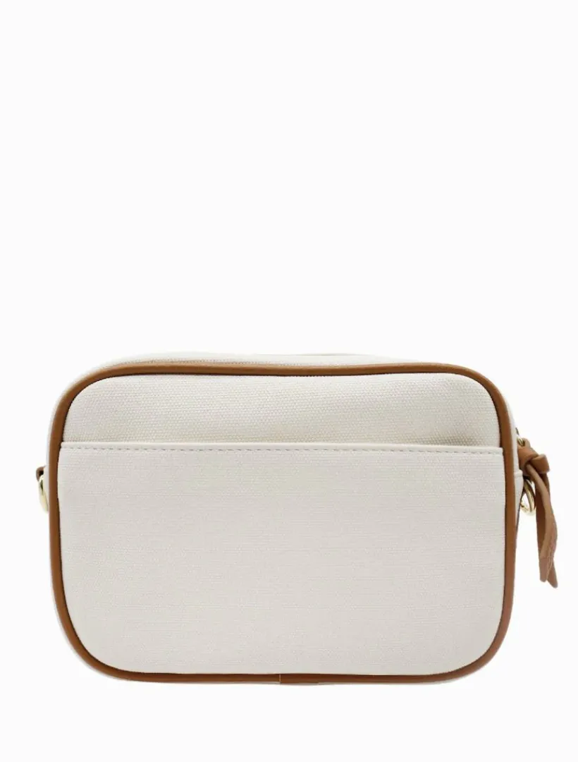 Cross Body Bags|Ruby Cross Body Collection*Zjoosh Ruby Canvas Cross Body Bag White