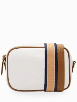 Cross Body Bags|Ruby Cross Body Collection*Zjoosh Ruby Sports Cross Body Bag Dual Tone White Tan WhiteTan