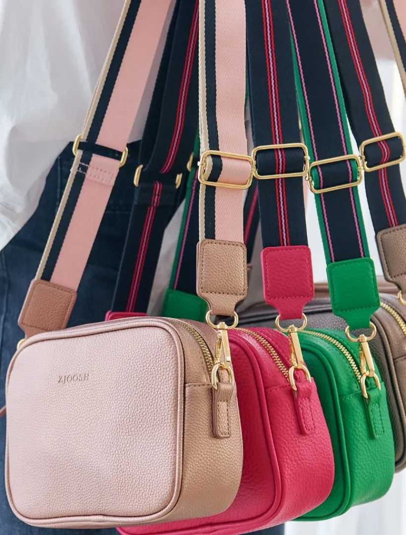 Cross Body Bags|Ruby Cross Body Collection*Zjoosh Ruby Sports Cross Body Bag Geranium