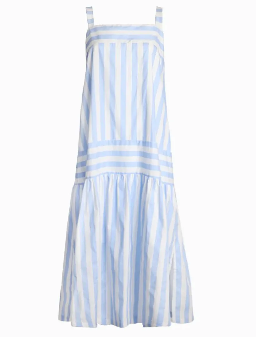 Dresses*Zjoosh Sarah Striped Sundress - FINAL SALE Blue
