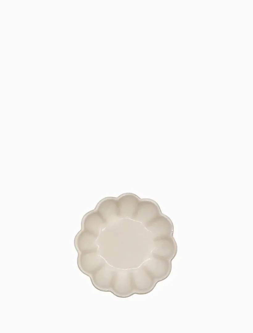 Ceramics*Zjoosh Scallop Bowl Small White