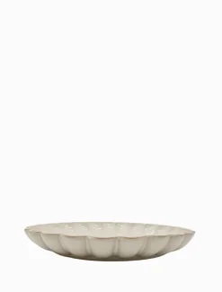 Ceramics*Zjoosh Scallop Platter Medium White