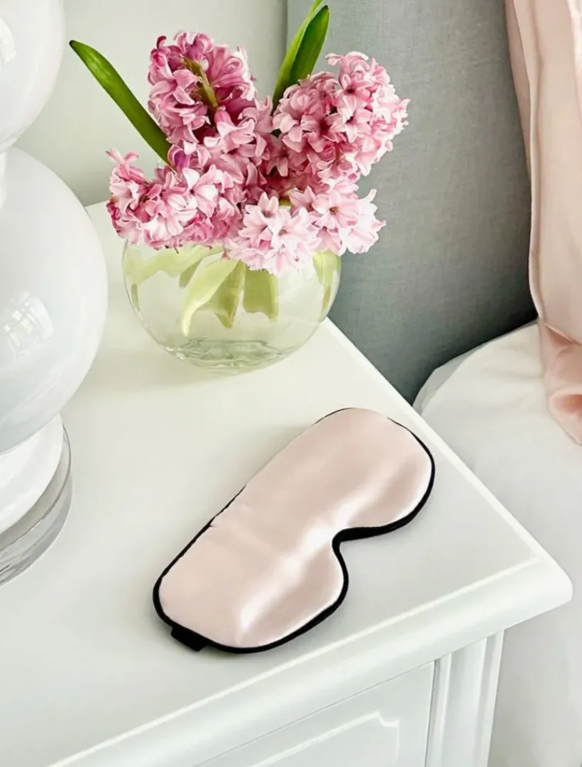 Eyemasks|Silk Sleep Accessories*Zjoosh Silk Eye Mask Pink