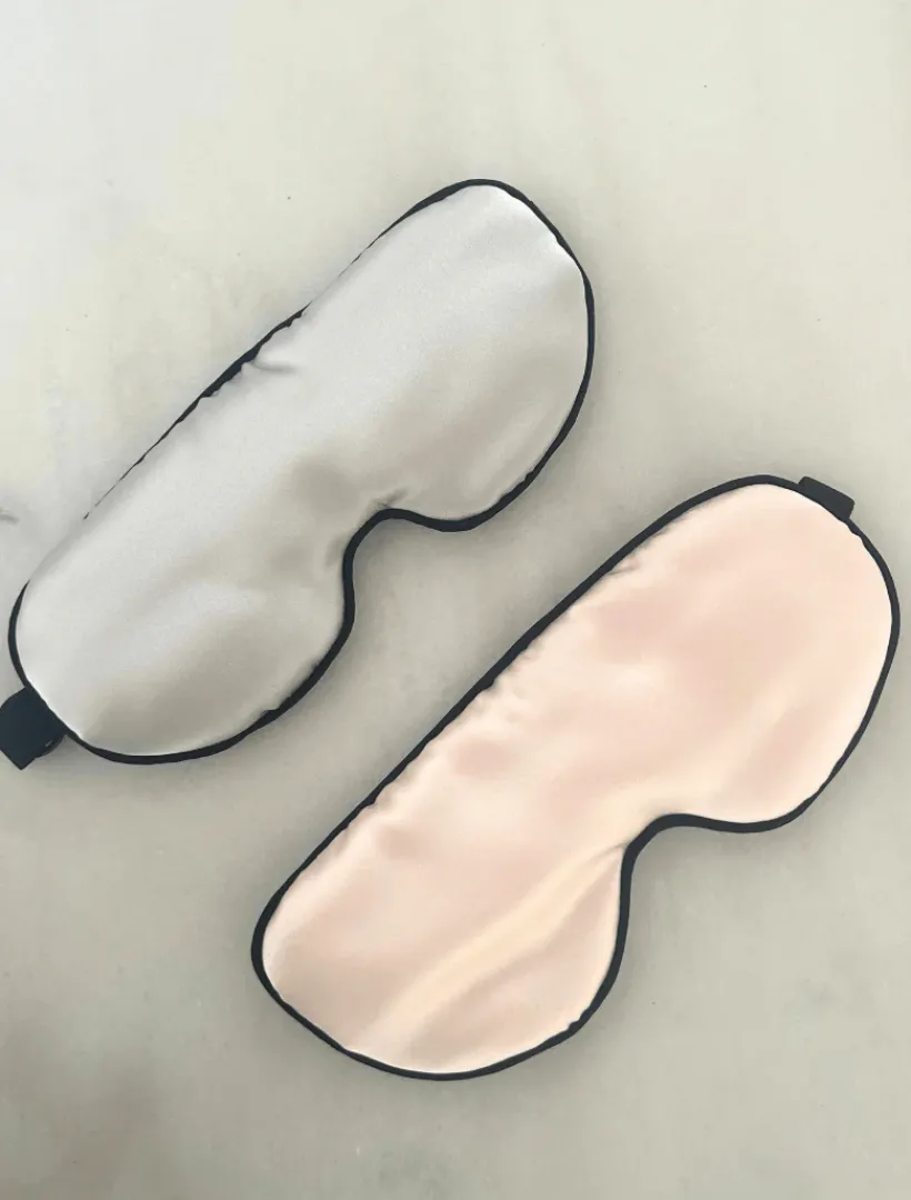 Eyemasks|Silk Sleep Accessories*Zjoosh Silk Eye Mask Pink