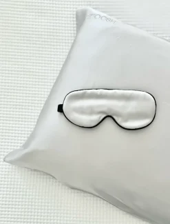 Silk Sleep Accessories|Silk Sleep Accessories*Zjoosh Silk Pillowcase Dove
