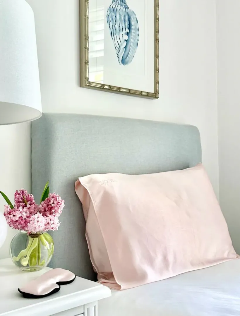 Silk Sleep Accessories|Silk Sleep Accessories*Zjoosh Silk Pillowcase Pink