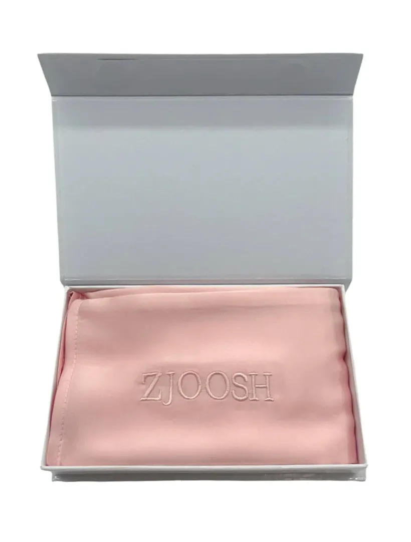 Silk Sleep Accessories|Silk Sleep Accessories*Zjoosh Silk Pillowcase Pink