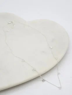 Necklaces|Silver Jewellery*Zjoosh Silver and Cubic Zirconia Necklace