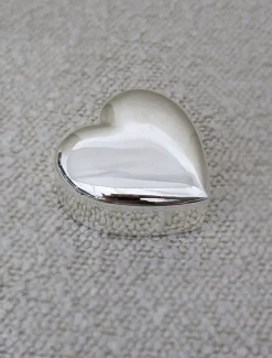 Jewellery Storage|Jewellery And Trinket Boxes*Zjoosh Silver Plated Heart Box