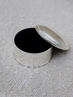 Jewellery Storage|Jewellery And Trinket Boxes*Zjoosh Silver Plated Round Box