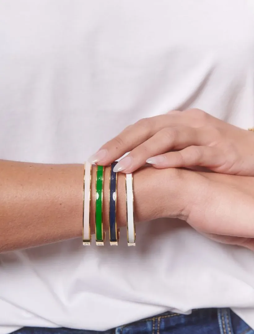 Bangles And Bracelets*Zjoosh Skinny Bangle Meadow Green MeadowGreen