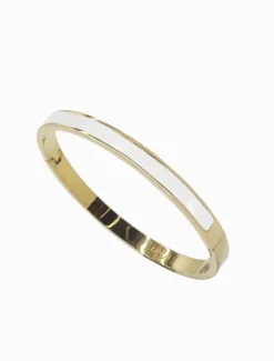 Bangles And Bracelets*Zjoosh Skinny Bangle White