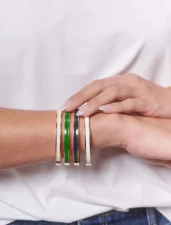 Bangles And Bracelets*Zjoosh Skinny Bangle White