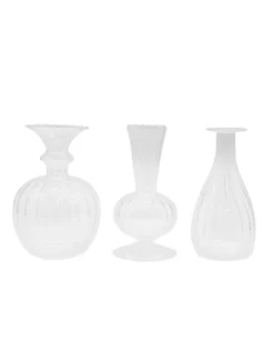 Glassware|Home Ornaments*Zjoosh Soiree Trio of Vases Clear