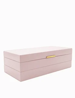 Jewellery Storage|Jewellery And Trinket Boxes*Zjoosh Stacking Lacquered Jewellery Box Large Pink
