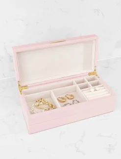 Jewellery Storage|Jewellery And Trinket Boxes*Zjoosh Stacking Lacquered Jewellery Box Large Pink