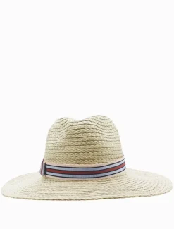 Hats & Hair Accessories*Zjoosh Summer Fedora Blue Stripe