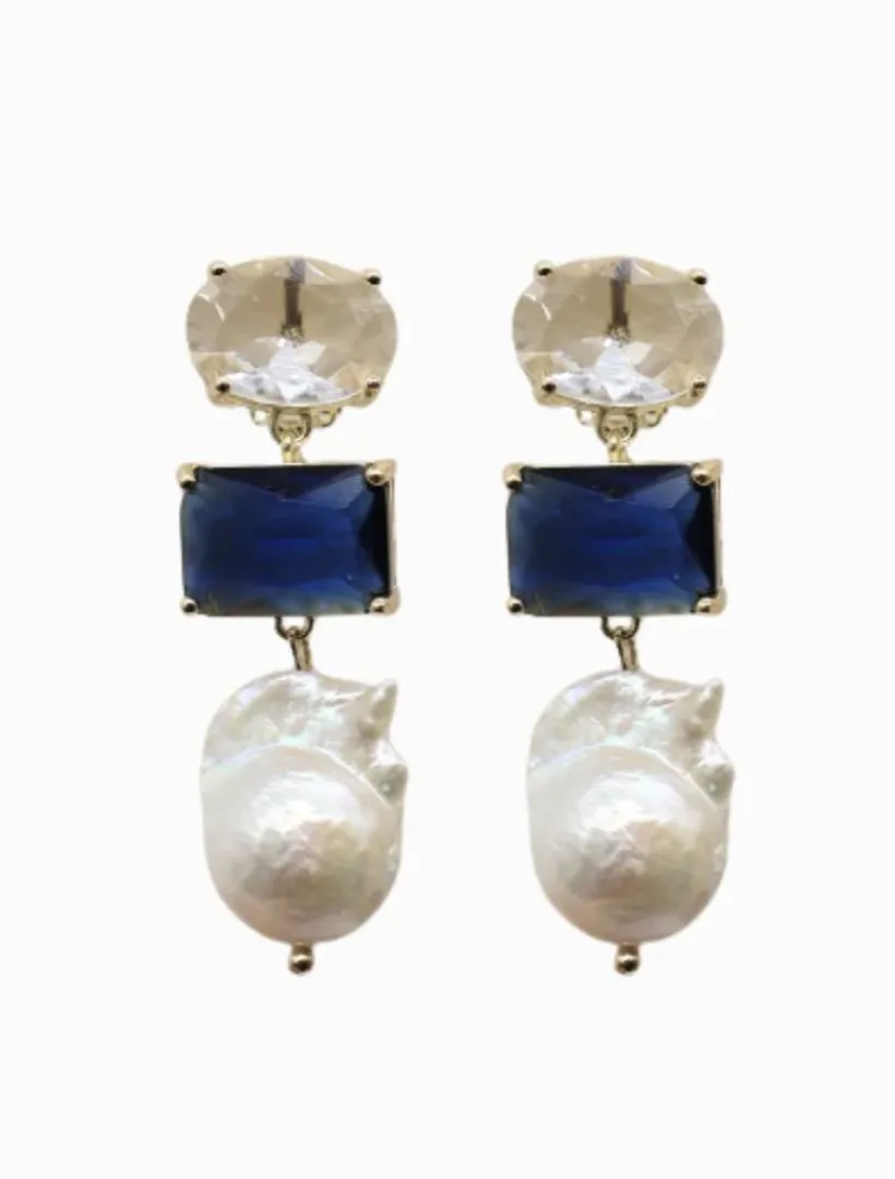 Symposium|Pearl Jewellery*Zjoosh Symposium Achlys Pearl Clip Ons