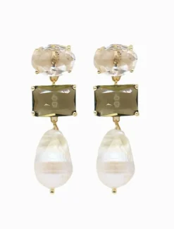 Symposium|Pearl Jewellery*Zjoosh Symposium Achlys Pearl Drop Earrings