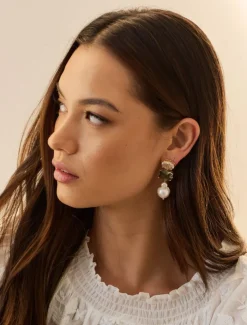Symposium|Pearl Jewellery*Zjoosh Symposium Achlys Pearl Drop Earrings