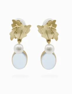 Symposium|Earrings*Zjoosh Symposium Astrid Drop Earrings Clip Ons