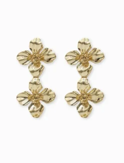 Symposium|Clip-On Earrings*Zjoosh Symposium Chain Blooms Clip Ons