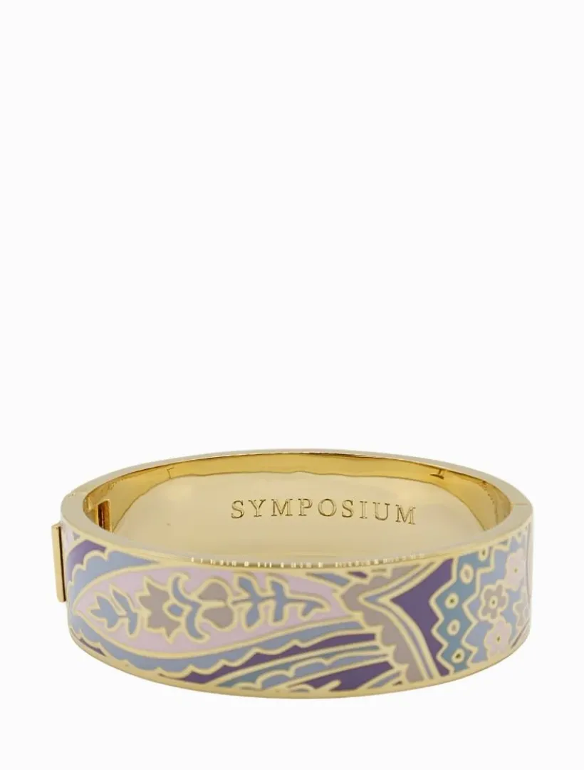 Symposium|Bangles And Bracelets*Zjoosh Symposium Enamel Cuff Blue Tones