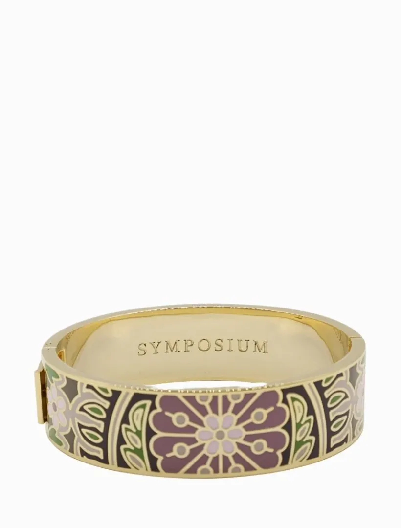 Symposium|Bangles And Bracelets*Zjoosh Symposium Enamel Cuff Earth Tones