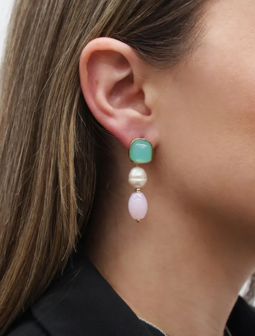 Symposium|Earrings*Zjoosh Symposium Freja Drop Earrings