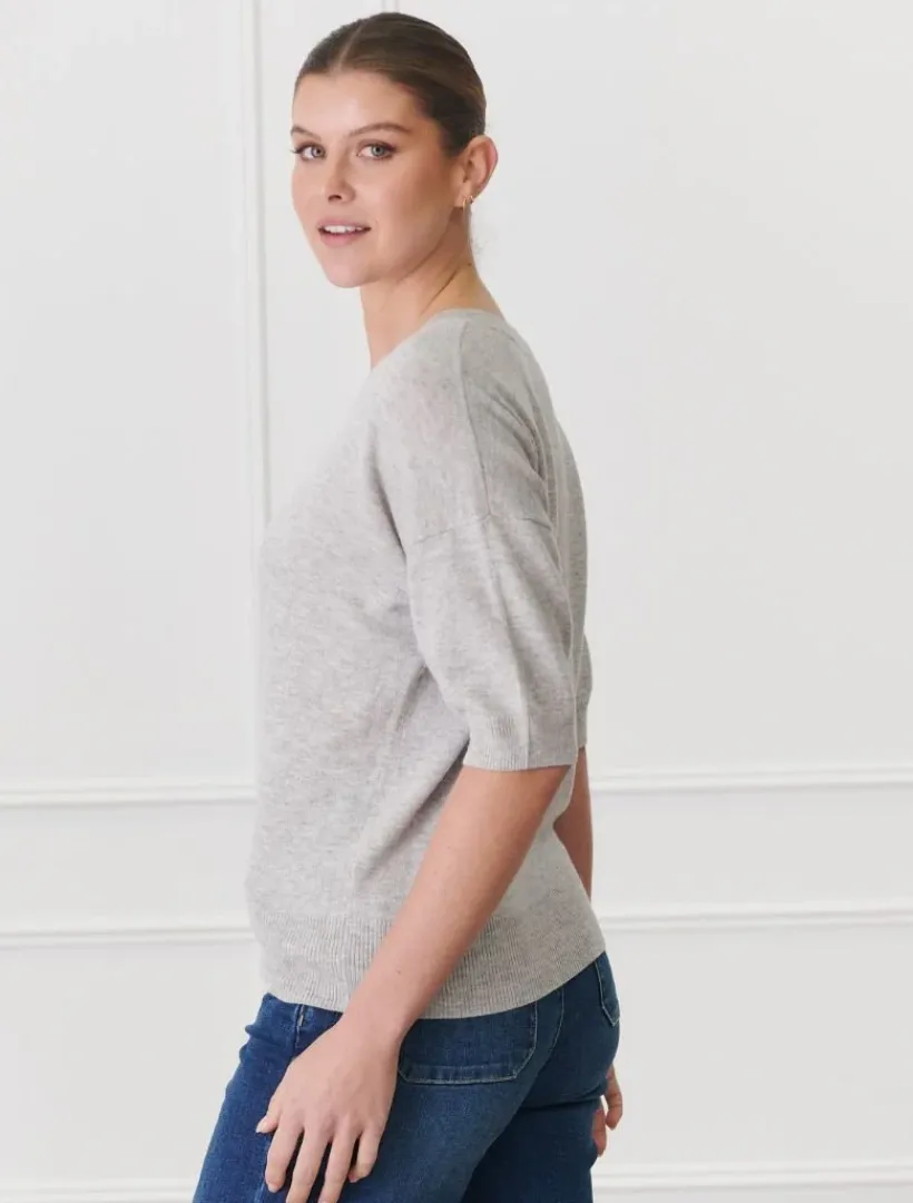 Knits And Jumpers*Zjoosh Tara Knit Grey