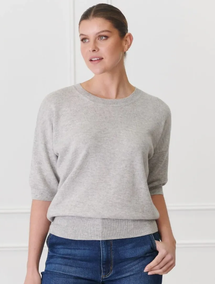 Knits And Jumpers*Zjoosh Tara Knit Grey