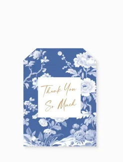 Stationery*Zjoosh Thank You Chinoiserie Tag