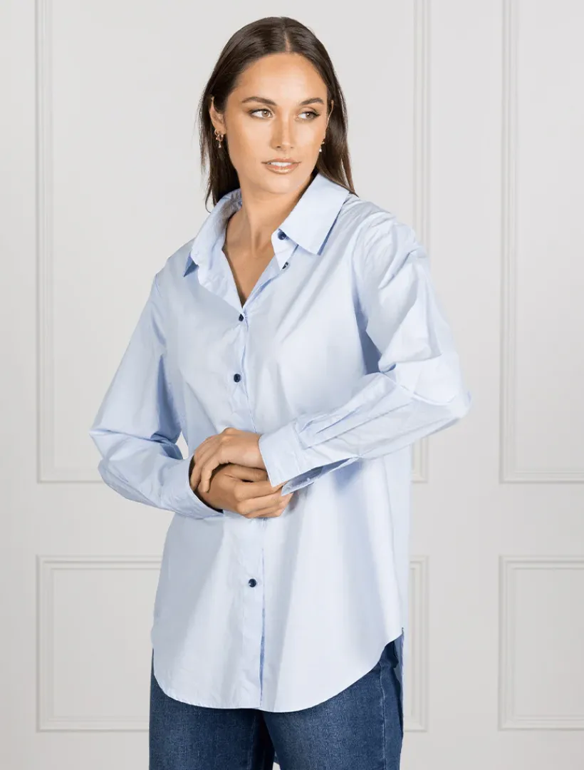 Shirts And Tops*Zjoosh The Everyday Shirt Sky