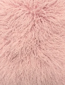 Cushions*Zjoosh Tibetan Fur Cushion Blush