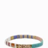 Bangles And Bracelets*Zjoosh Tila Bracelet Nude and Turquoise