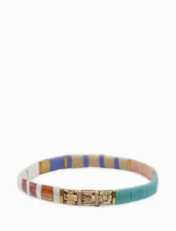 Bangles And Bracelets*Zjoosh Tila Bracelet Nude and Turquoise