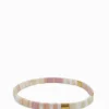 Bangles And Bracelets|Gold Jewellery*Zjoosh Tila Bracelet Pink and Gold