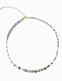 Necklaces*Zjoosh Tila Necklace Grey