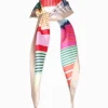 Fashion Scarves|Scarves*Zjoosh Trapezoid Scarf Bright Stripes
