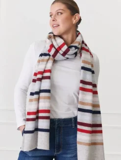 Scarves|Cashmere Scarves*Zjoosh Valentina Cashmere Scarf Multi Grey