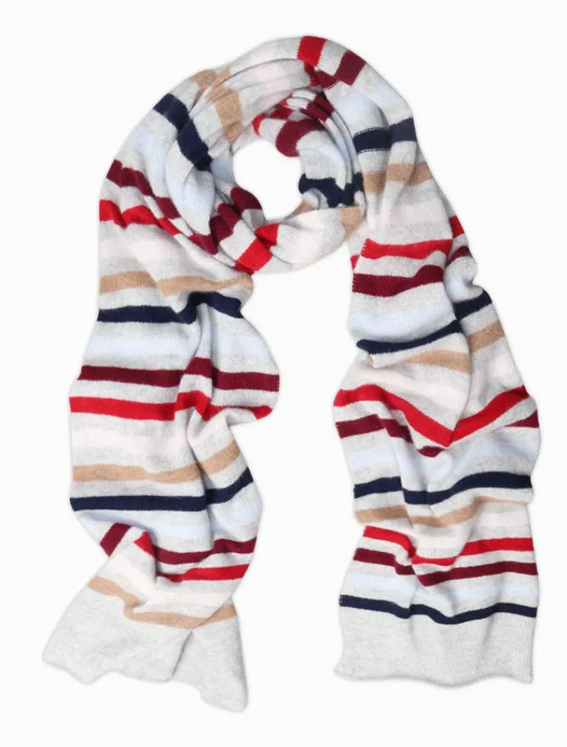 Scarves|Cashmere Scarves*Zjoosh Valentina Cashmere Scarf Multi Grey