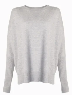 Knits And Jumpers*Zjoosh Vanessa Cashmere Jumper Grey