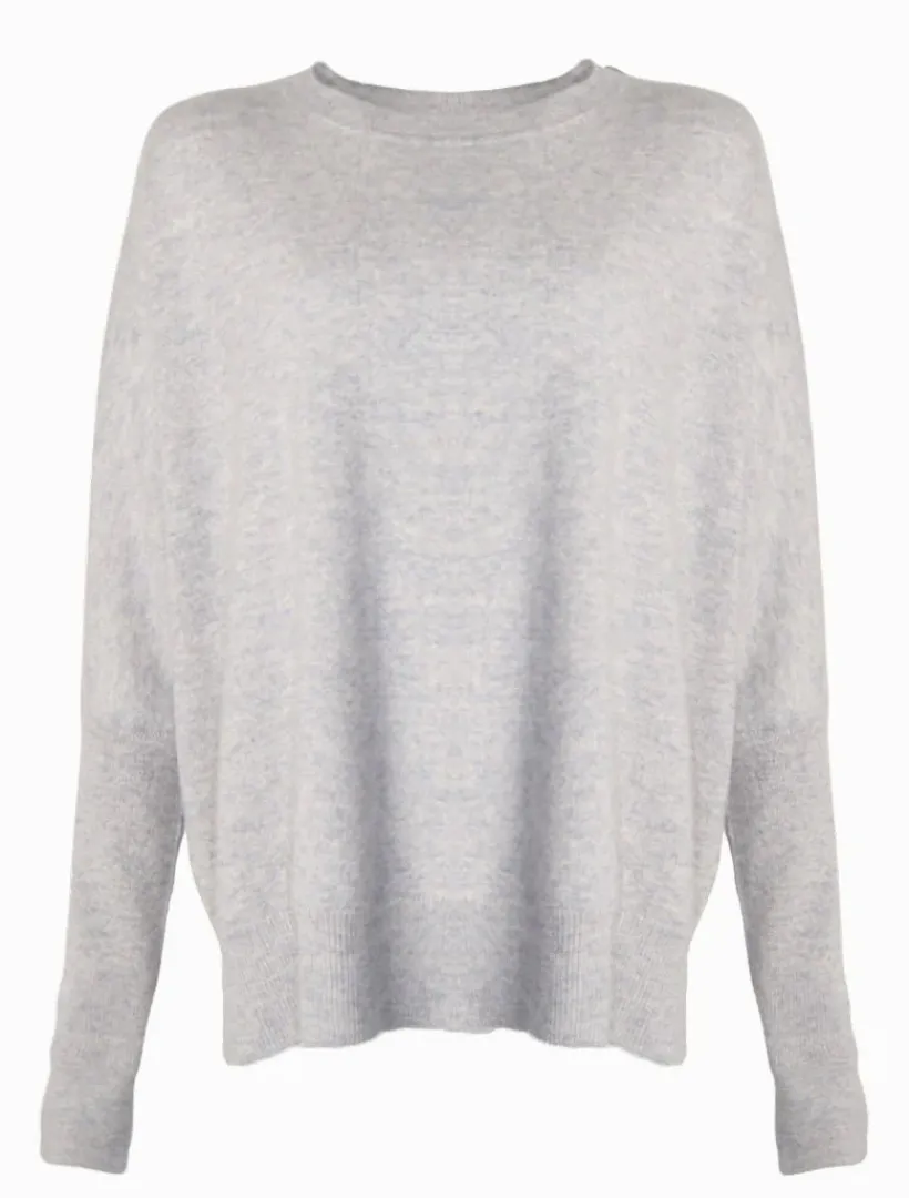 Knits And Jumpers*Zjoosh Vanessa Cashmere Jumper Grey