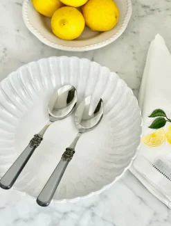 Cutlery & Servers*Zjoosh Verona 2 Piece Salad Server Grey