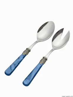 Cutlery & Servers*Zjoosh Verona 2 Piece Salad Server Blue