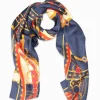 Fashion Scarves|Scarves*Zjoosh Vintage Belt Silk Scarf