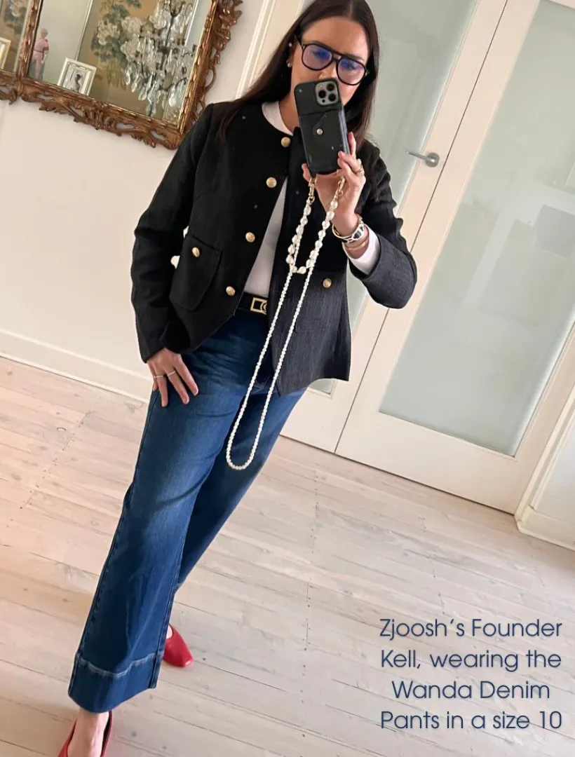 Pants*Zjoosh Wanda Denim Pant Indigo