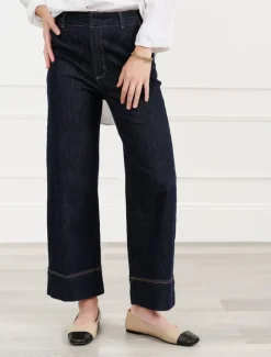 Pants*Zjoosh Wanda Denim Pants Ink